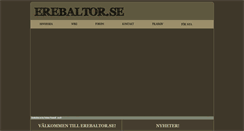 Desktop Screenshot of erebaltor.se